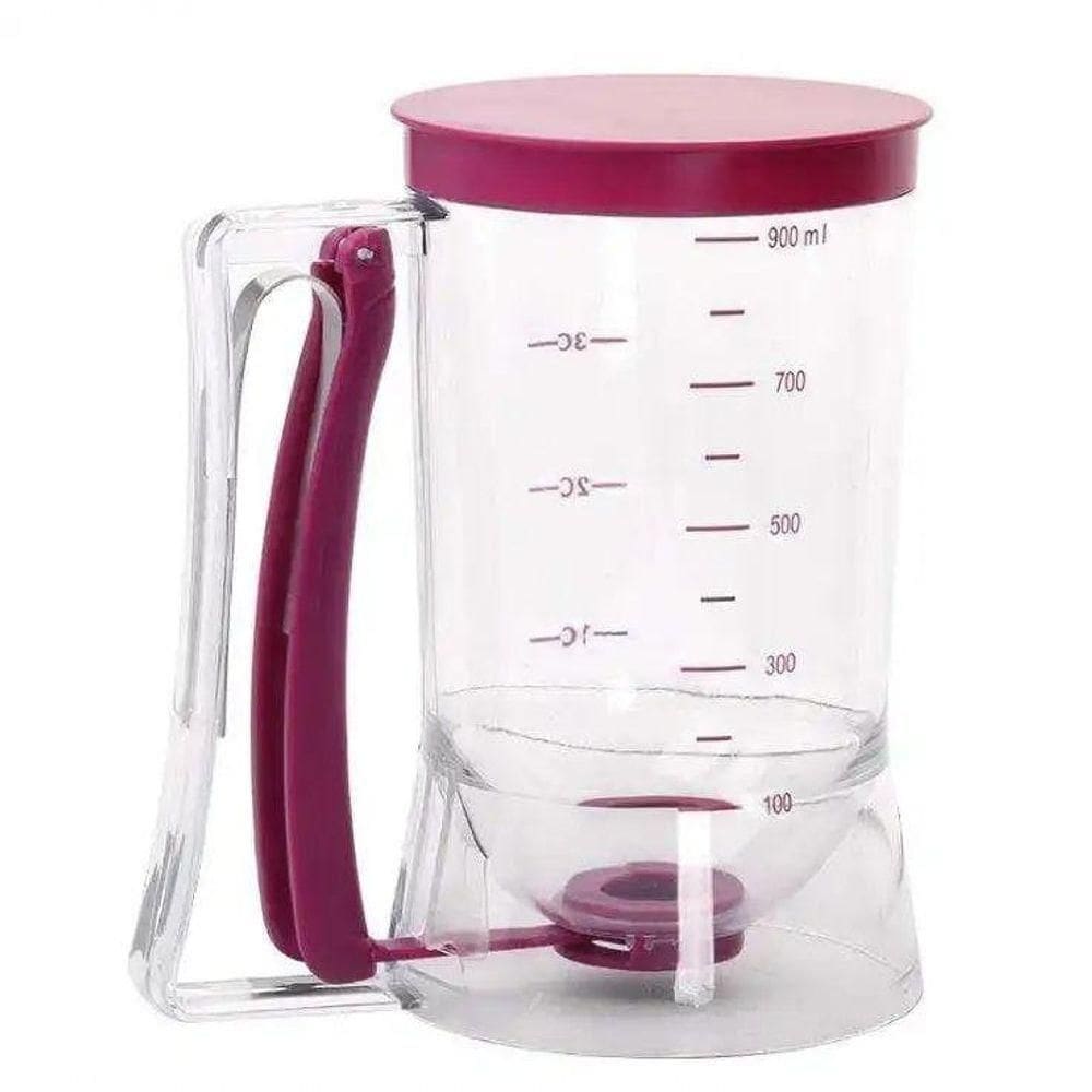 Medidor De Massa Dosador Bolo Panqueca Cupcake Dispensador Maquina Crepe