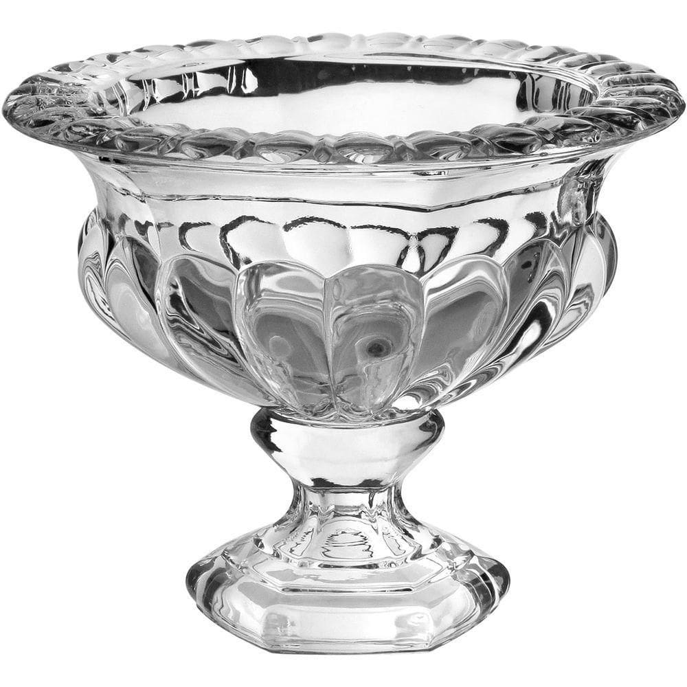 Jarro Decorativo Proença Com Pé Cristal Home & Co 21cm