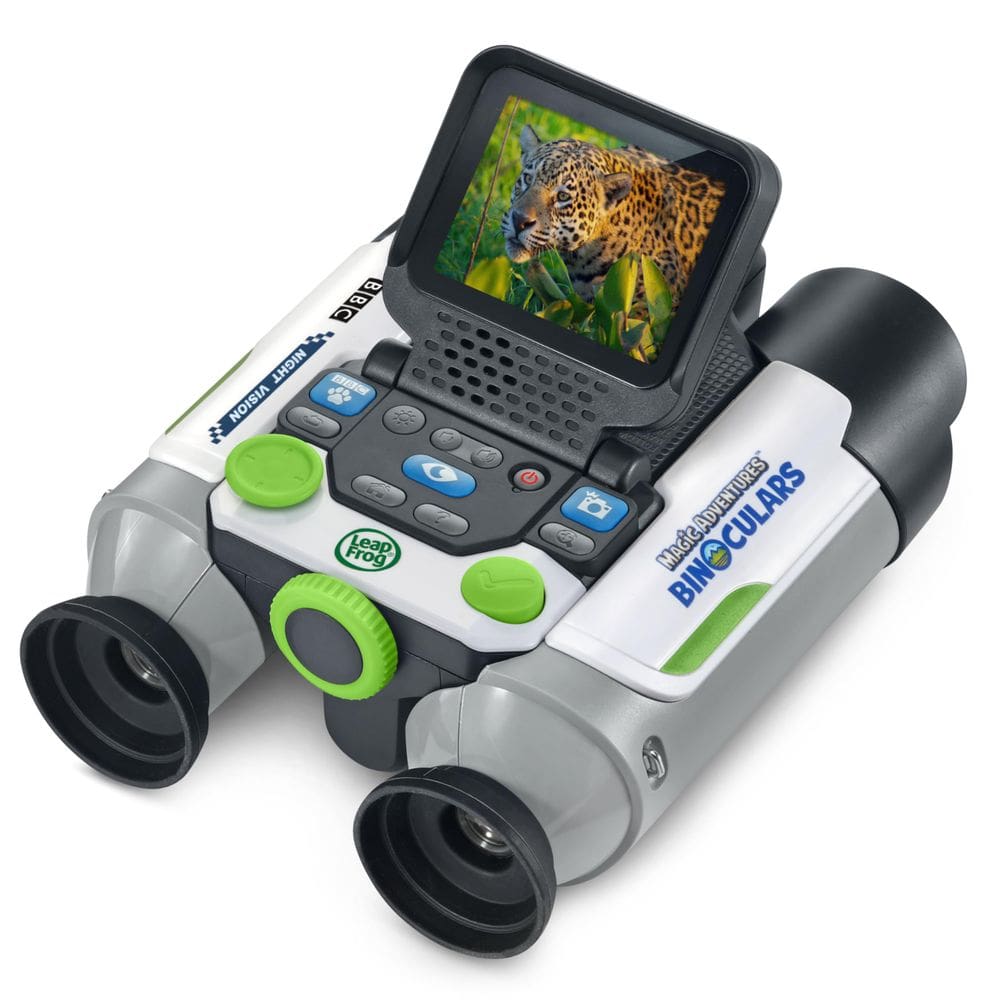 Binóculos LeapFrog Magic Adventures com captura de tela para crianças a partir de 4 anos