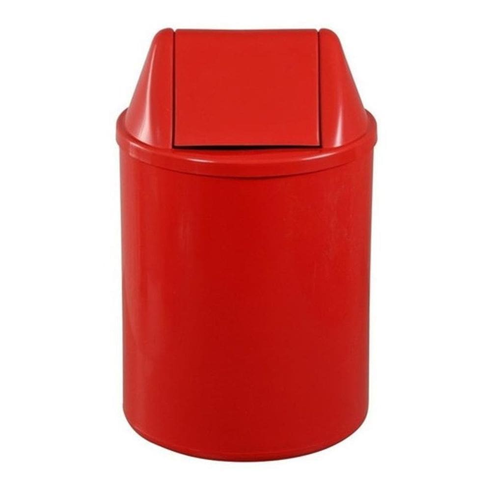 Lixeira Plástica Com Tampa Vai-Vem 22 Litros