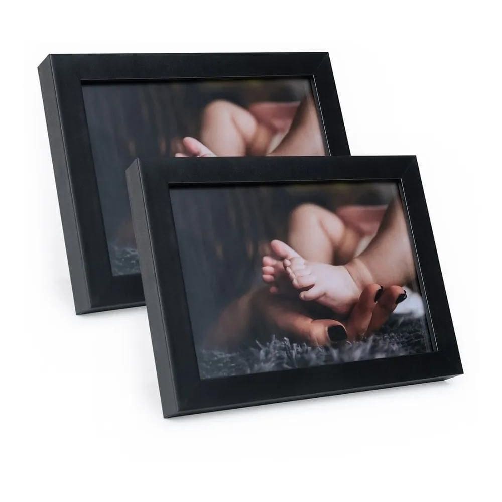 10X Kit Porta Retrato Vidro 15X21 Foto Família Moldura De M