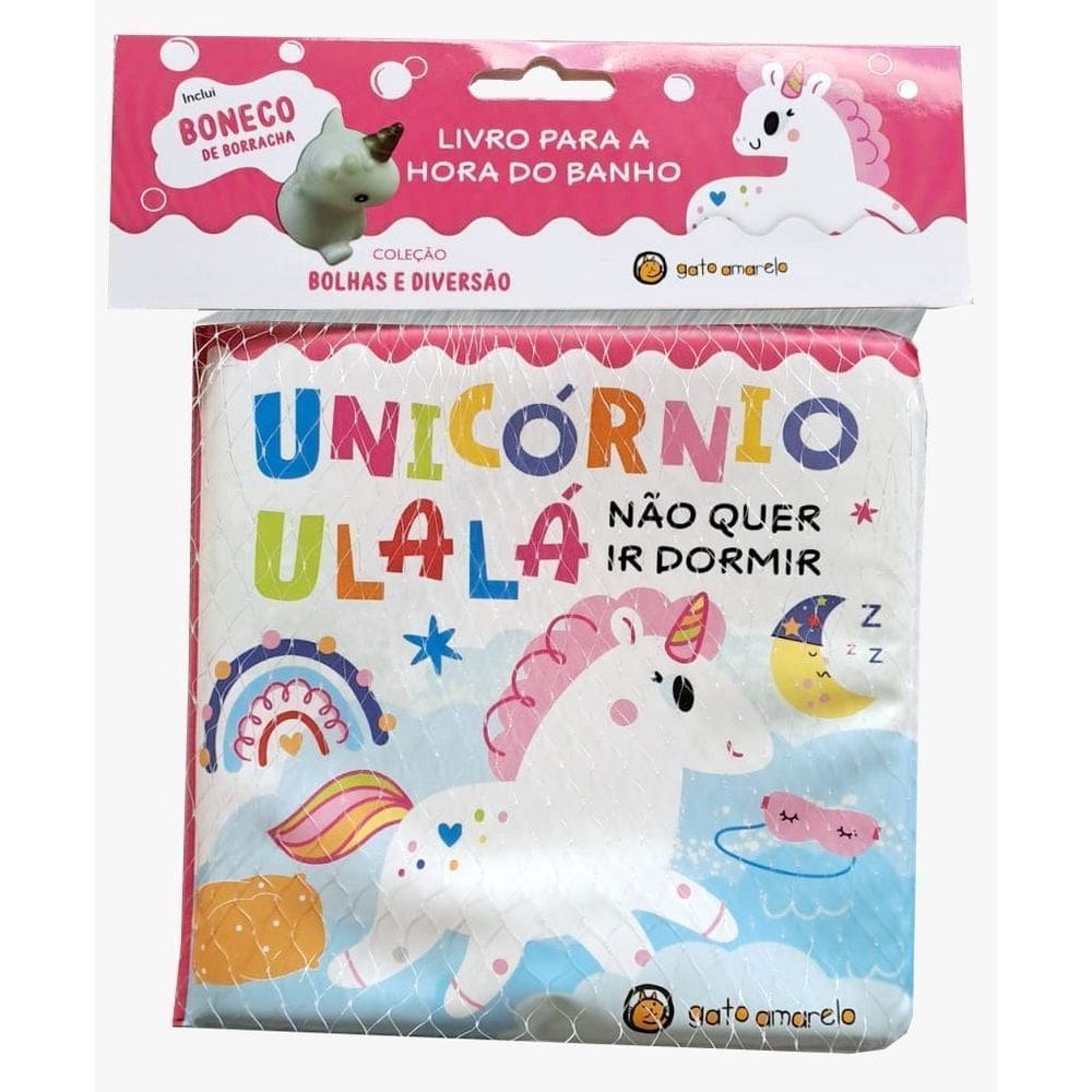 Livro Para Hora do Banho - Unicórnio Ulalá