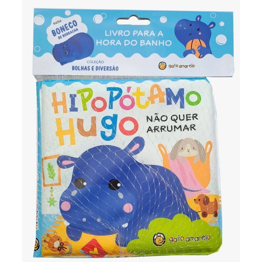 Livro Para Hora do Banho - Hipopótamo Hugo