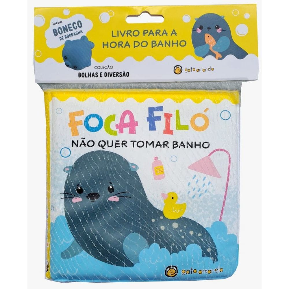 Livro Para Hora do Banho - Foca Filó