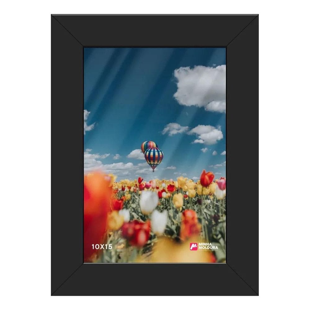 3X Porta Retrato Foto 10X15 Moldura Lisa Decoração, Festa