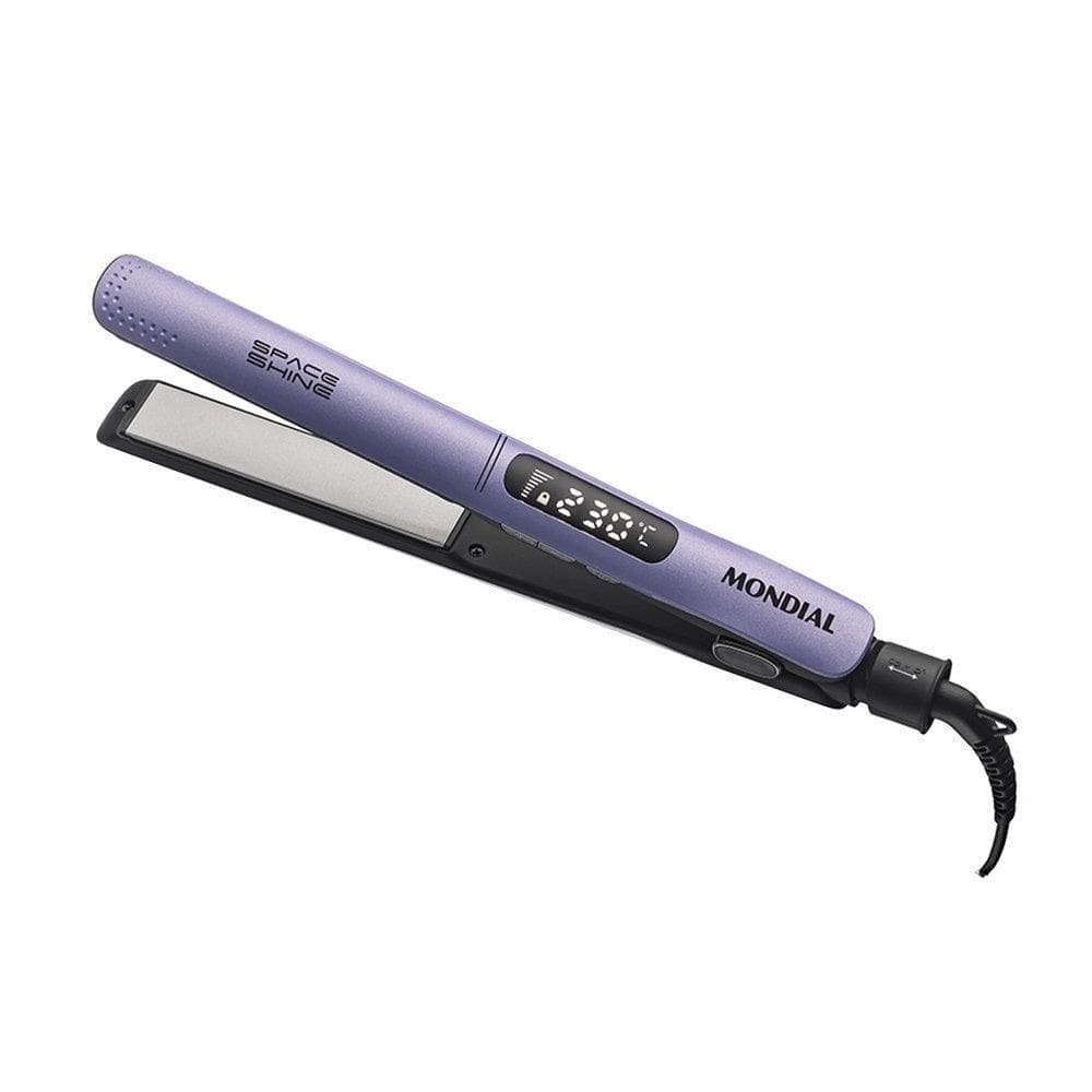 Prancha Alisadora Mondial P-26 - Space Shine, Lilás, Bivolt