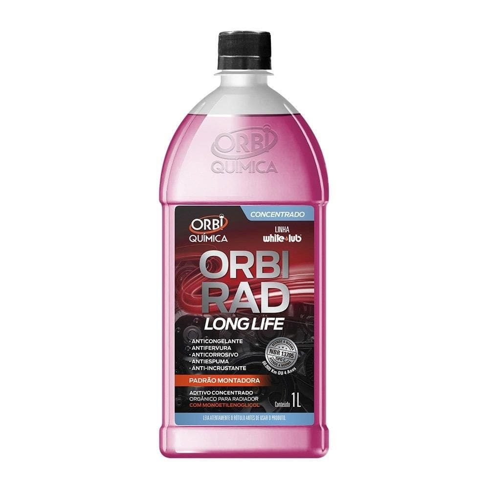Orbi Rad Aditivo Concentrado Organico Long Life 1L