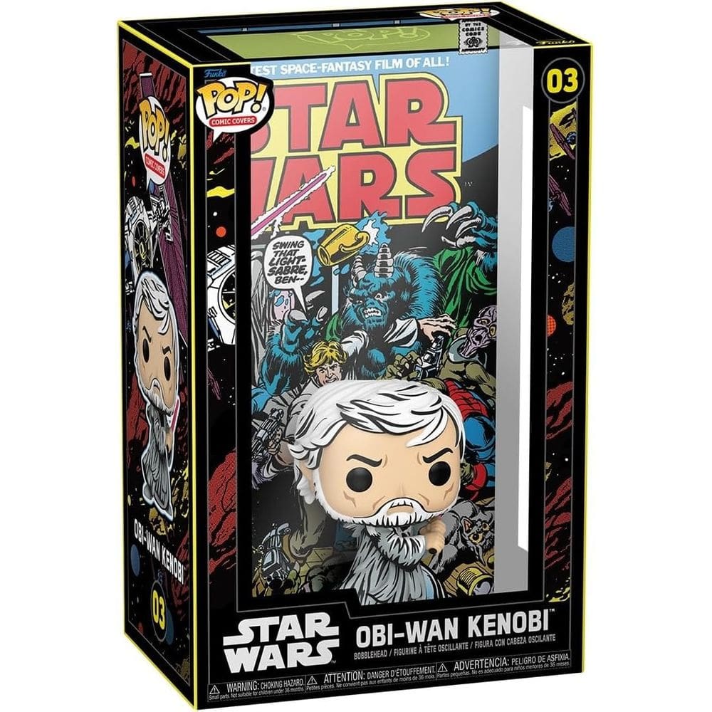 Funko Pop Comic Covers Obi Wan Kenobi 03 Star Wars Capa De Quadrinhos