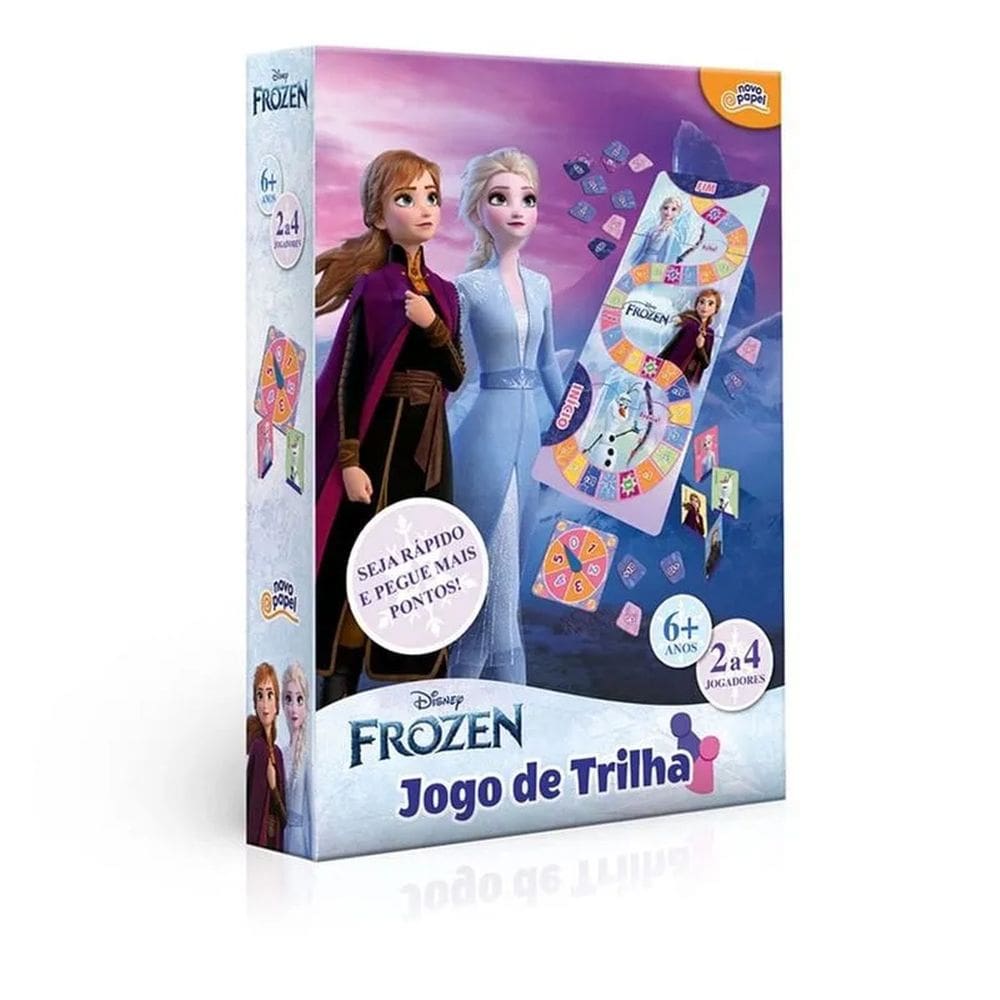 Jogo De Tabuleiro Infantil Trilha Da Frozen - Toyster 8032