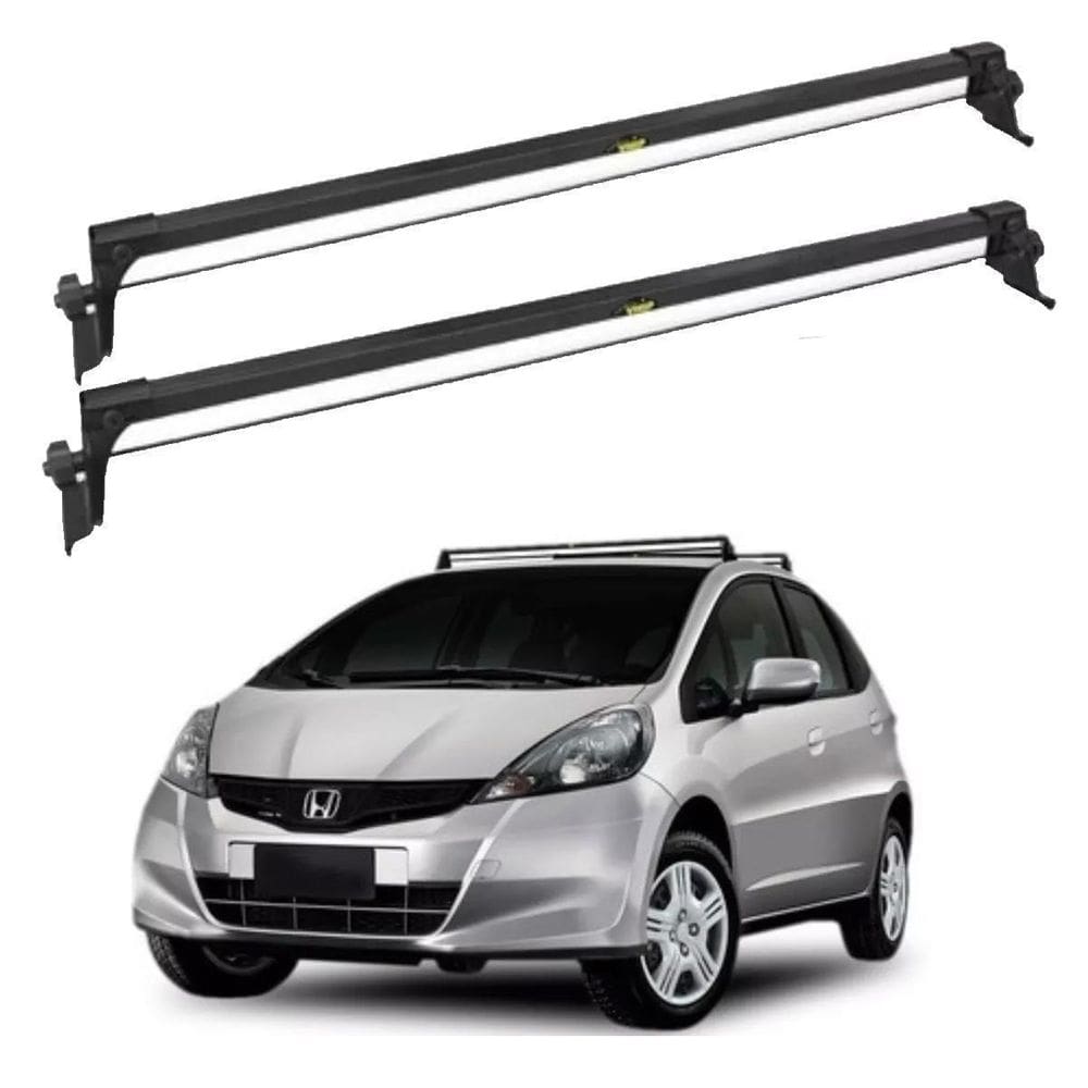 Rack De Teto Honda Fit 2011 12 13 Fixado No Friso