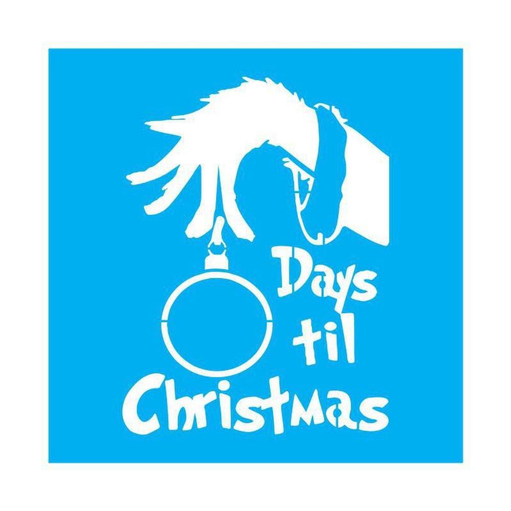 Stencil Tamako Natal - 30X30Cm - Ref D265