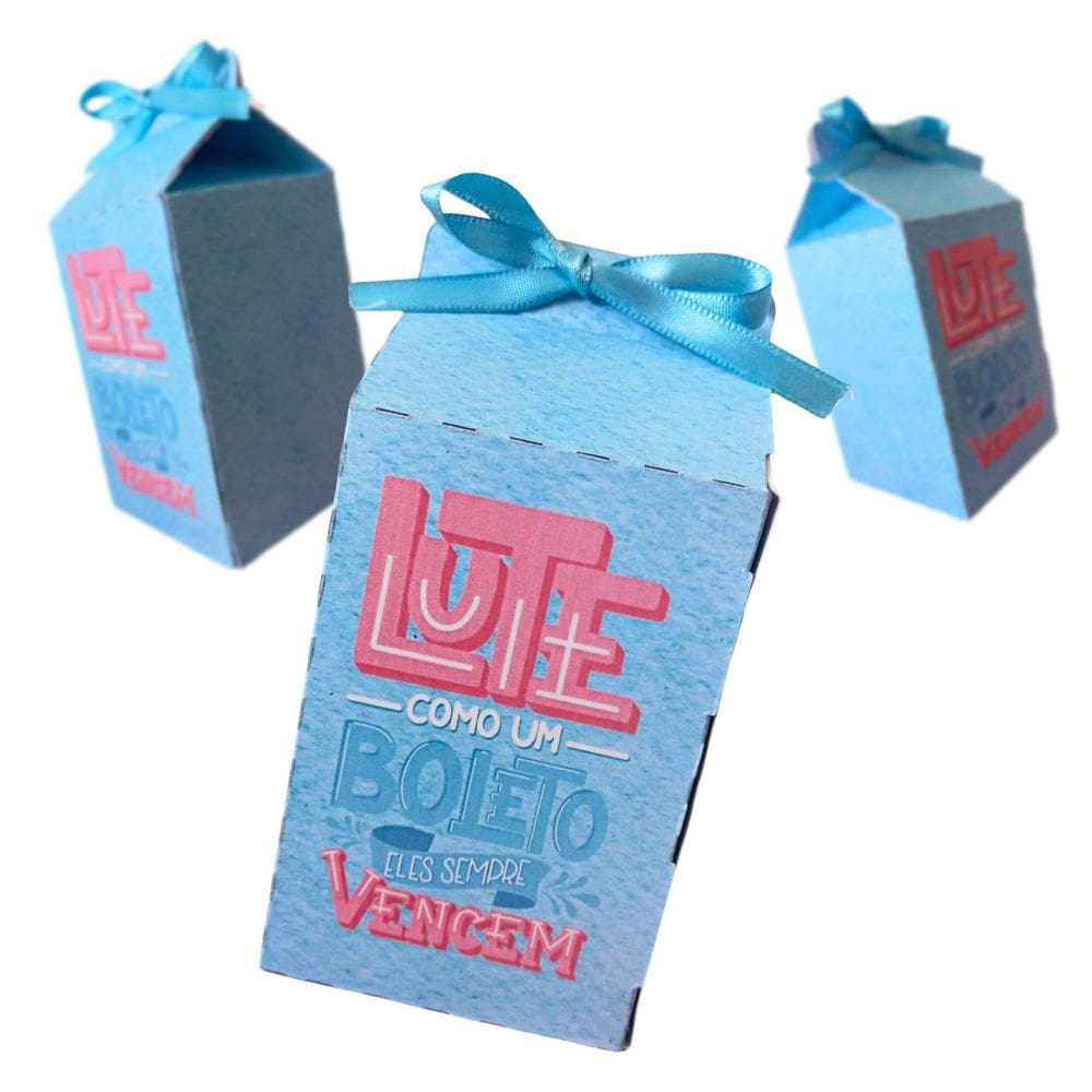 10 Caixa Frase Motivacionais Embalagens Mimo - 3