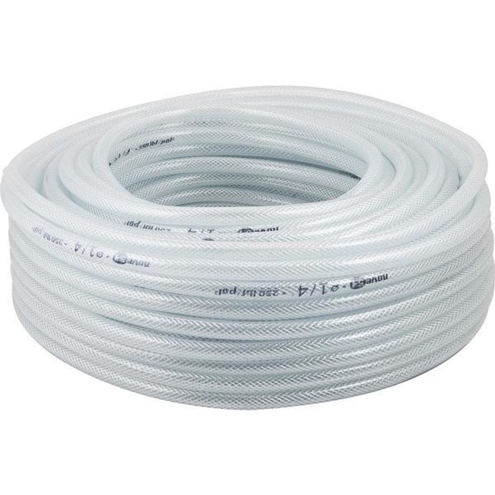 Mangueira Cristal Trançada 1/4 Ptn250 B  Com 50M Nove54