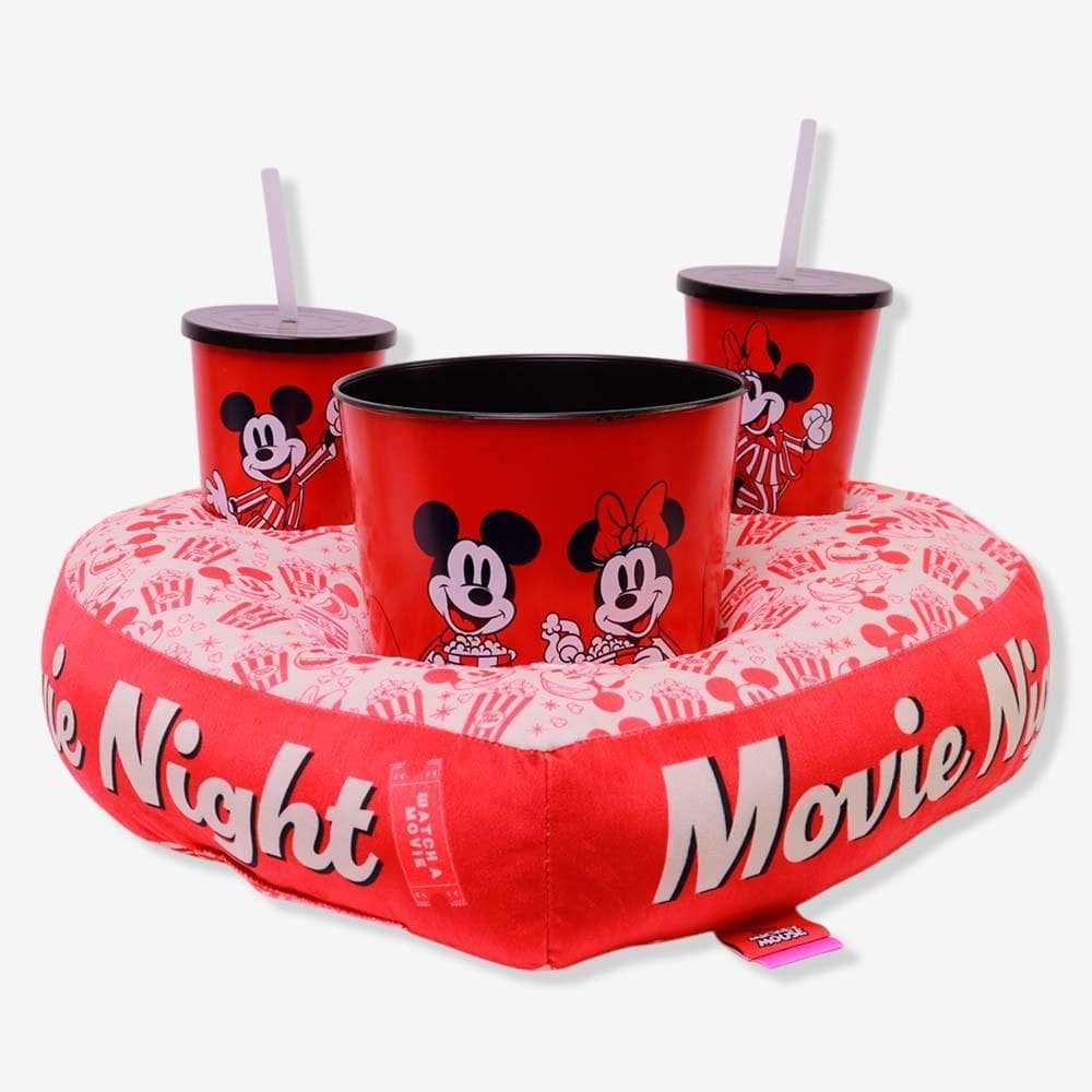 Kit Pipoca Coração Mickey E Minnie Namorados - Disney