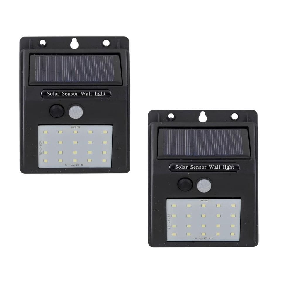 Arandela Recarregável Luz Solar E Sensor De Movimento Luatek