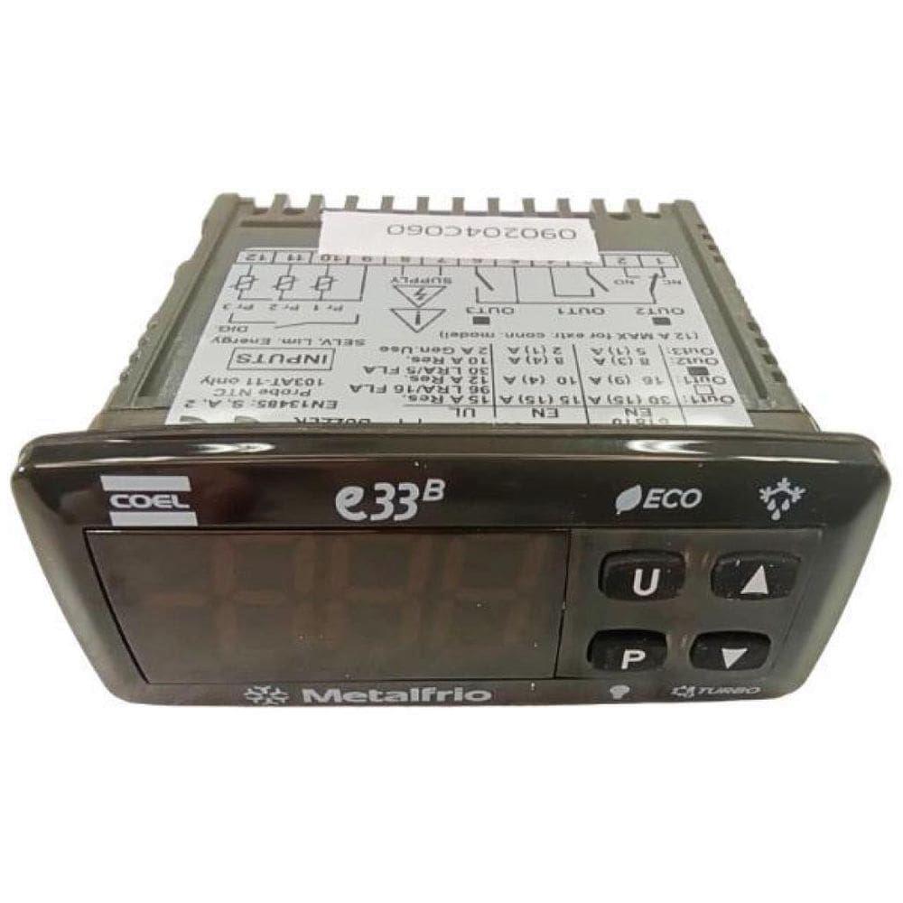 Controlador Coel E33 Visacooer - 020204C938 Metalfrio -Vb40R