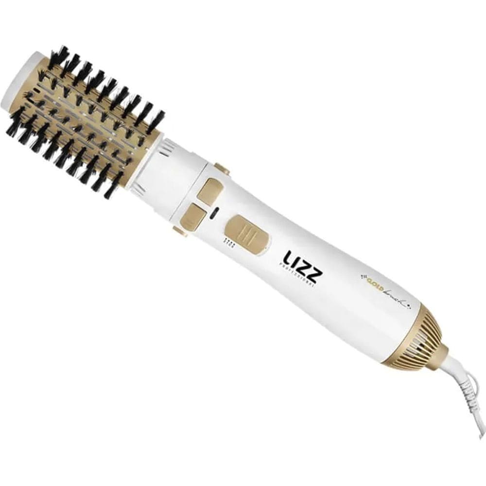 Escova Elétrica Rotativa Lizz Gold Brush Íon 1300W 220V