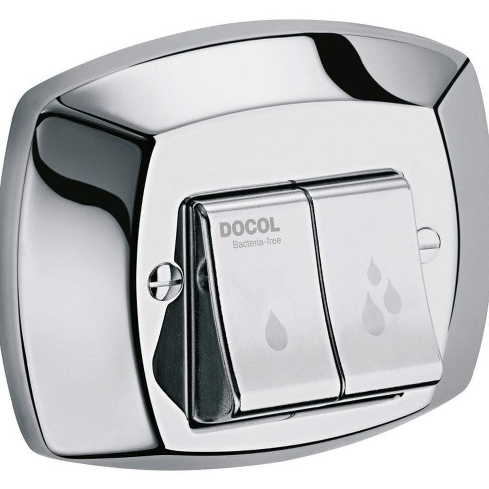 Kit 3 Acabamentos para Válvula de Descarga Clássica Salvágua Bactéria-free Docol Cromado