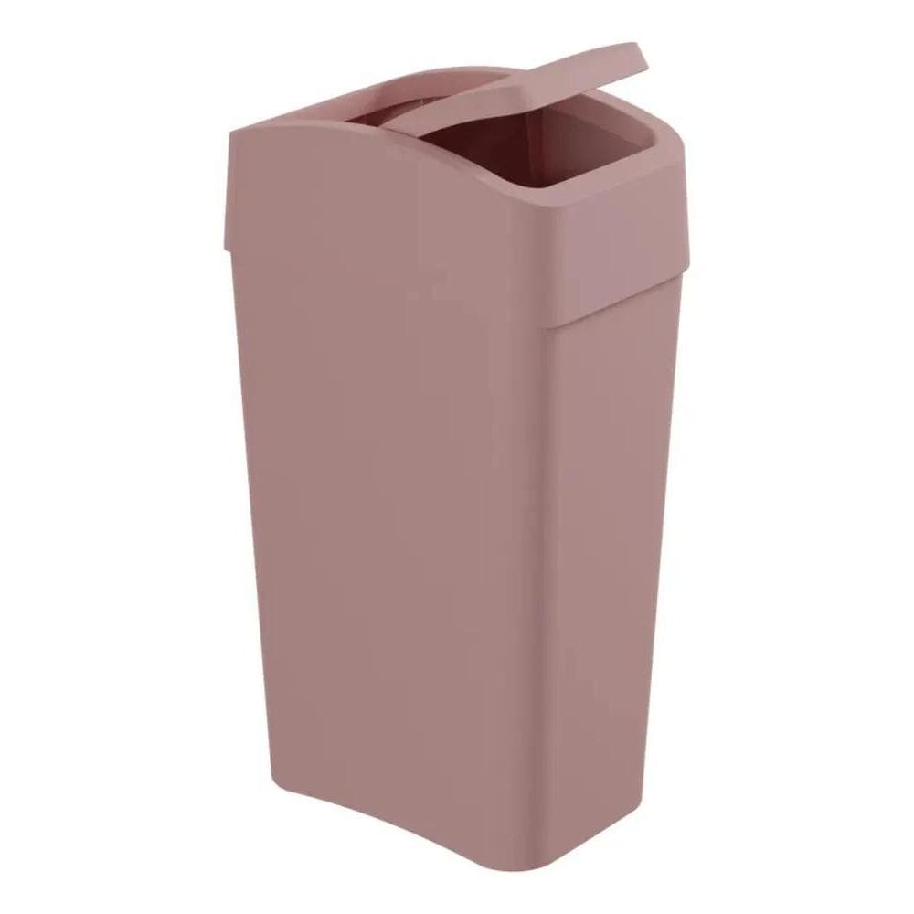 2X Lixeira Cesto De Lixo Banheiro Cozinha Tampa Basculante 8