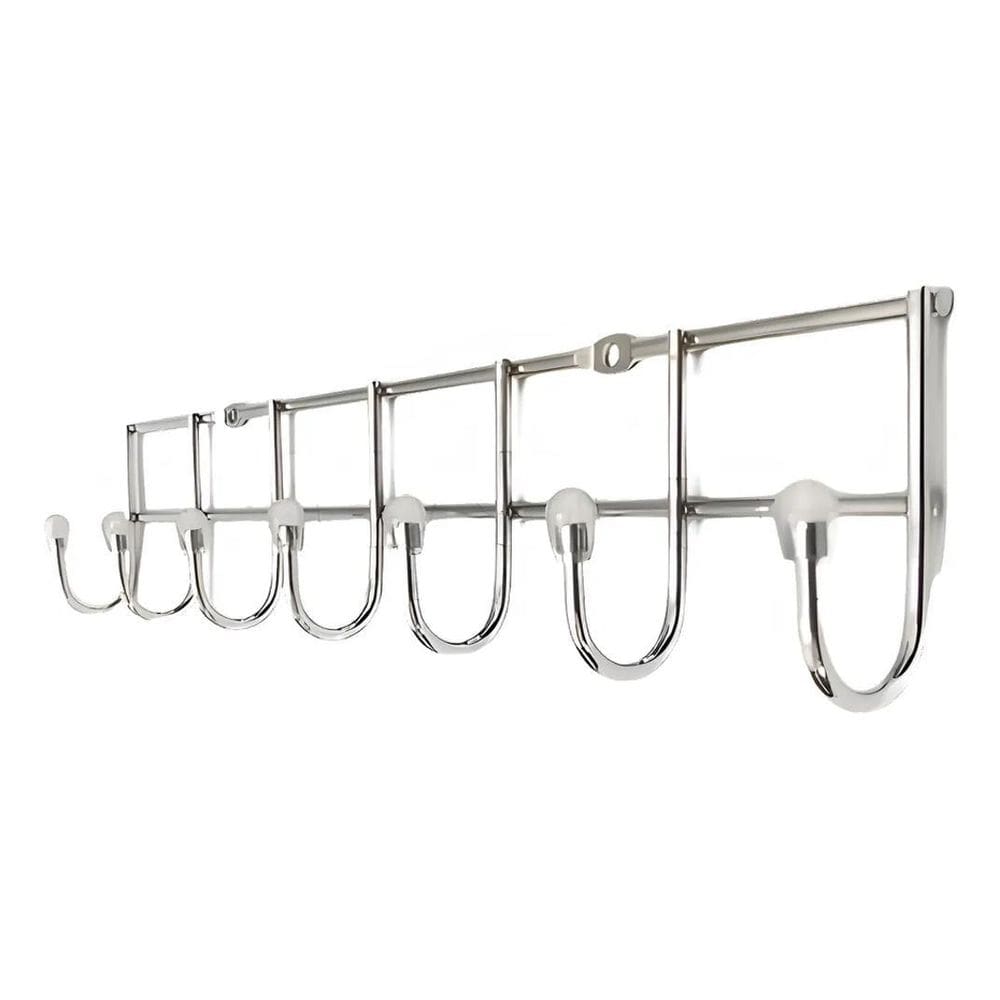 Porta Cintos Gravatas Roupas Multiuso 7 Hastes Reforço Cromo