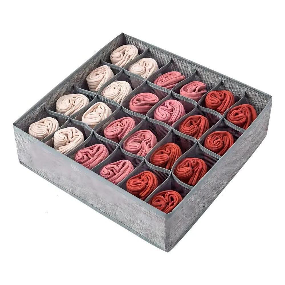 2X Colmeia Organizadora Gaveta Roupa Intima Meia 24 Divisóri