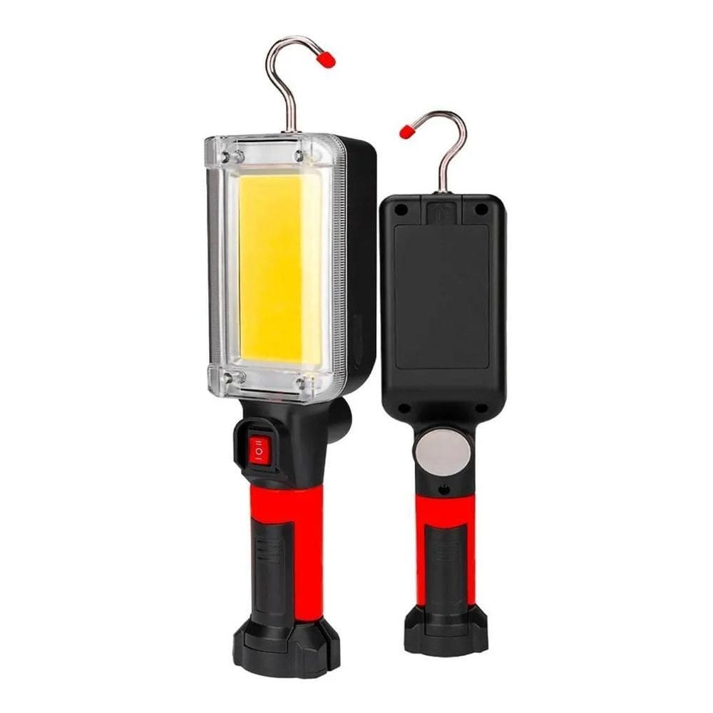 2X Lâmpada De Trabalho Portátil Recarregável - Bommax A075