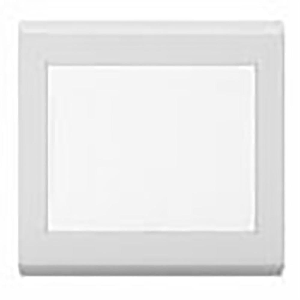 Placa Cega 4X4 Refinatto Branco