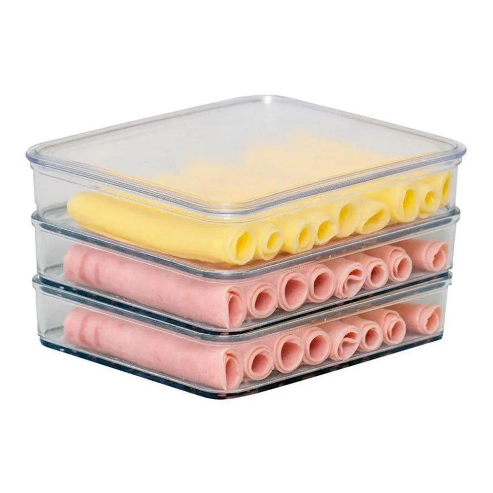 2X Porta Frios Triplo Triplex Luxo 3 Andares 3 Compartimento