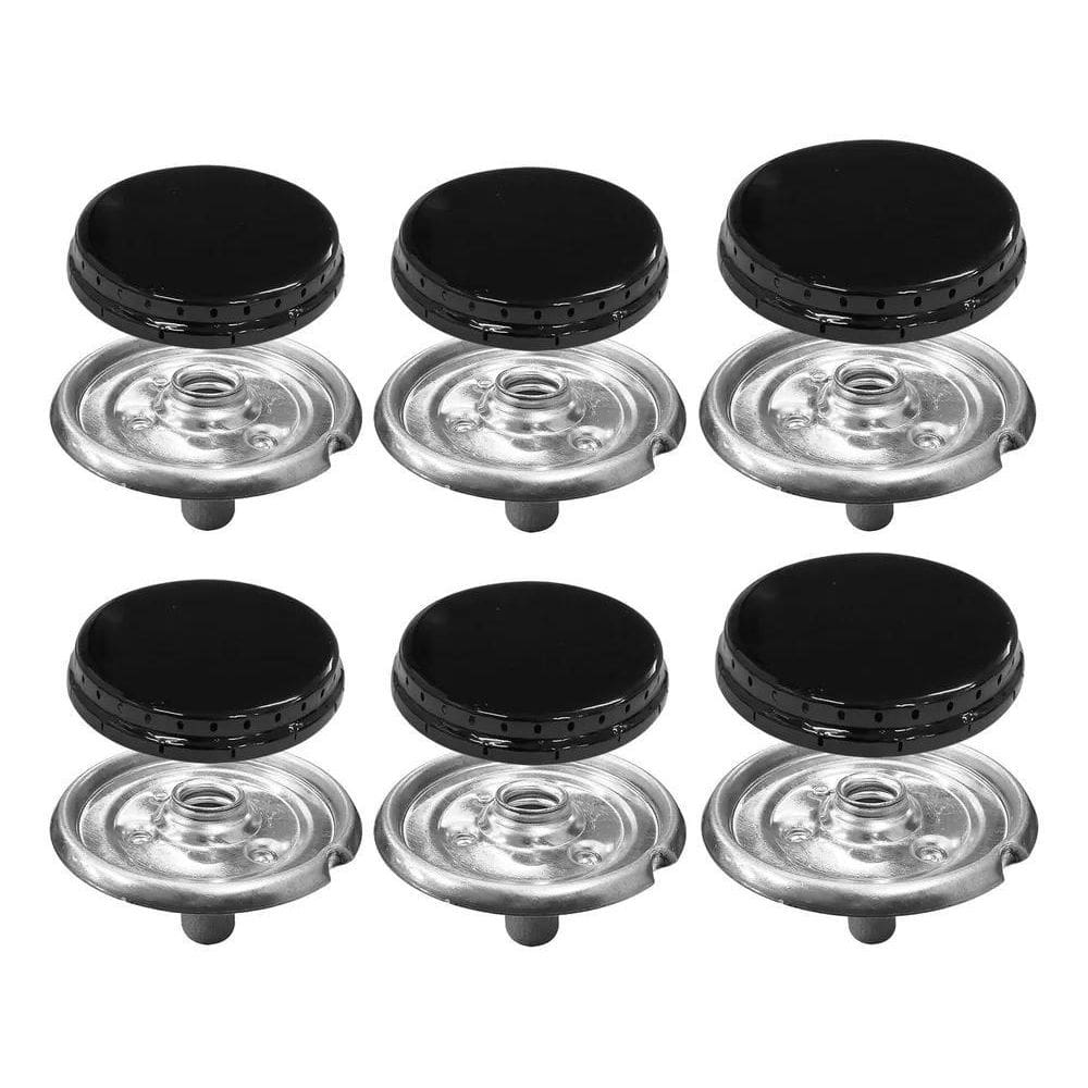 Kit 6 Bocas Para Fogão Esmaltec Queimadores + Espalhadores
