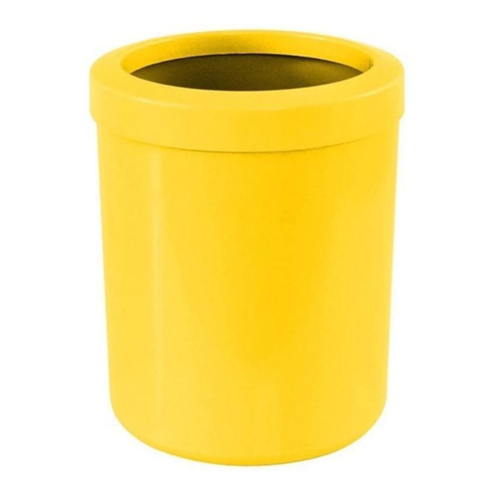 02 Lixeira Com Aro Em Plástico 12 Litros Cb38 Escolha A Cor