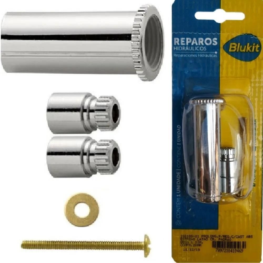 2X Prolongador Para Registro Padrão Deca E 20Mm Bluk