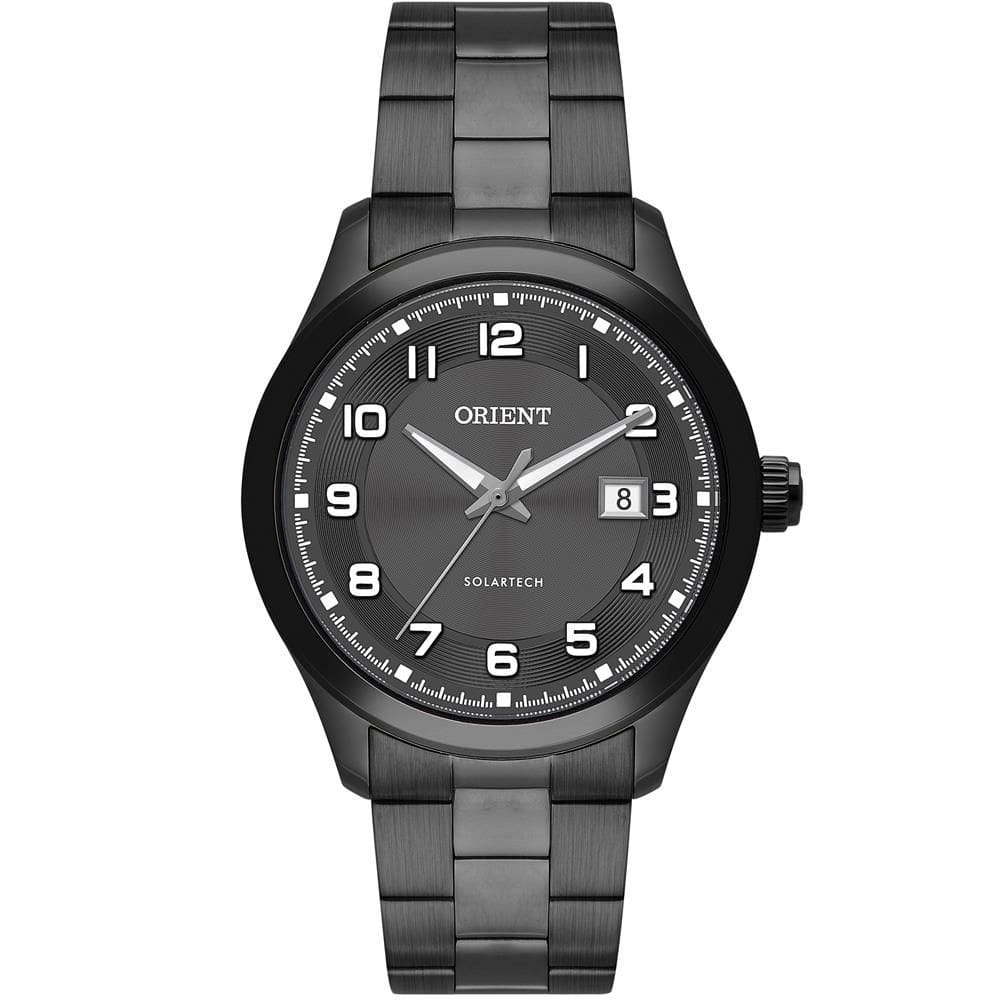 Relógio Orient Masculino Ref: Mpss1060 G2px Casual Solar Black