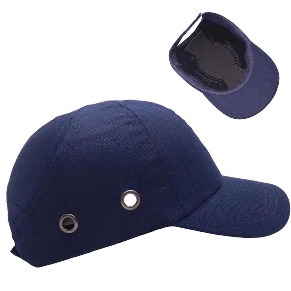 Bone com Capacete EPI Obra Segurança Casquete Trabalho Conserto Reparo Construçao Oficina Resistente Proteçao