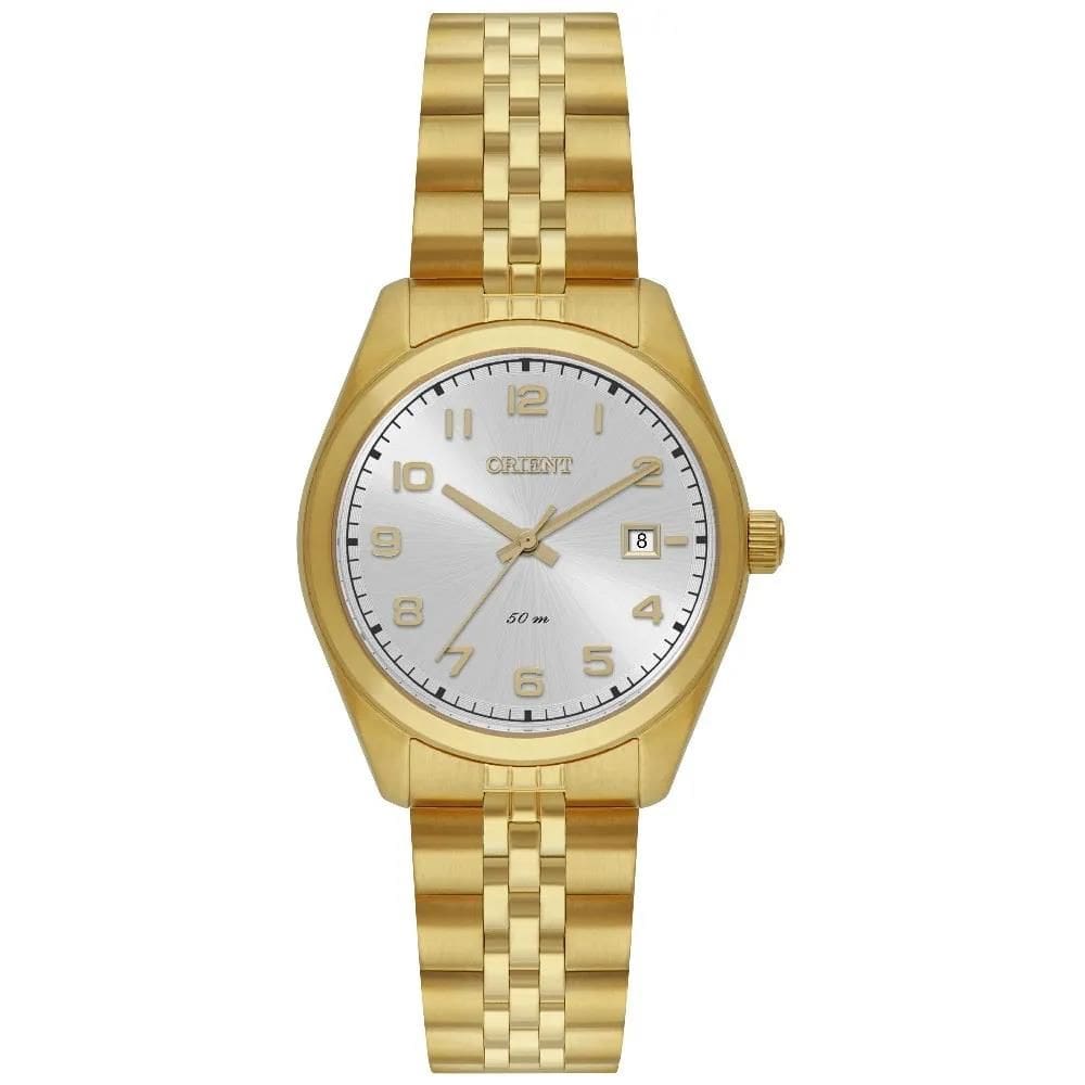 Relógio Orient Feminino Ref: Fgss1263 B2kx Clássico Dourado
