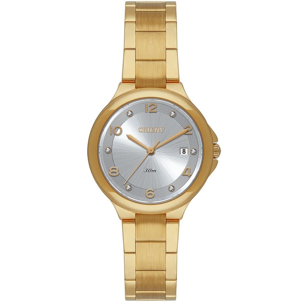 Relógio Orient Feminino Ref: Fgss1262 S2kx Casual Dourado