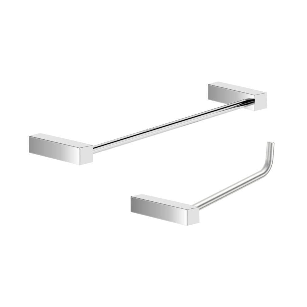 Kit Acessórios Para Banheiro Alto Brilho 2 Peças 2010tr