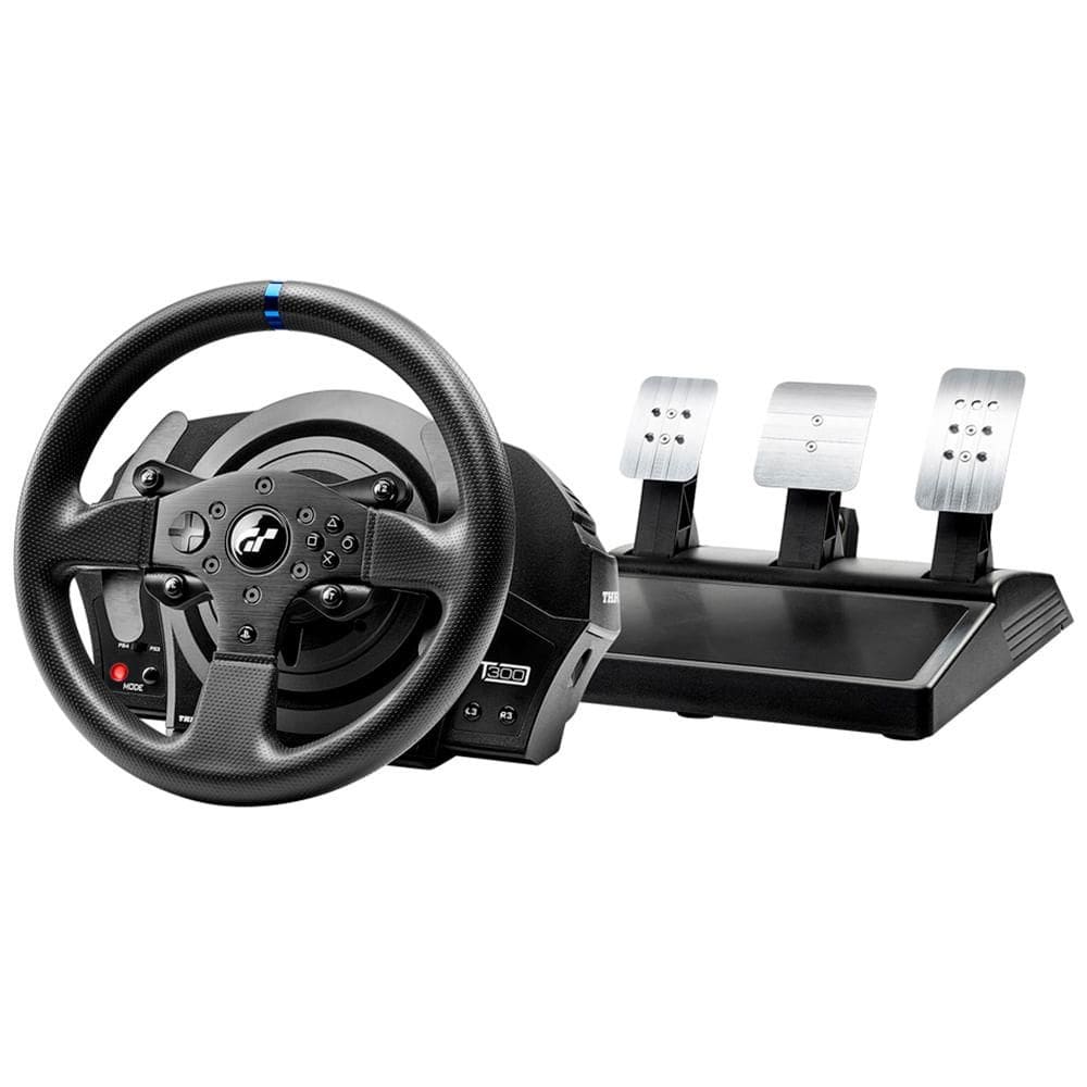 Kit Volante e Pedal T-300 GT Edition Official Sony para PS3 e PS4 - Thrustmaster