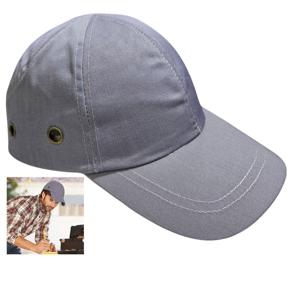 Bone com Capacete EPI Obra Segurança Casquete Construçao Trabalho Reparo Conserto Oficina Proteçao Resistente Eficiente