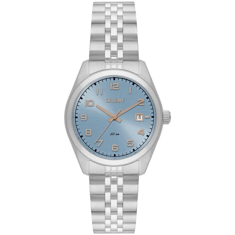Relógio Orient Feminino Ref: Fbss1206 A2sx Clássico Prateado
