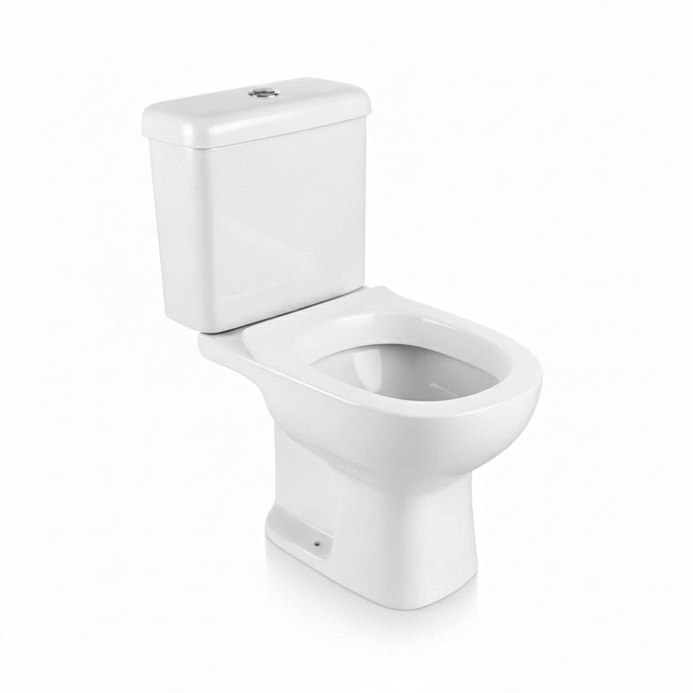 Vaso Sanitário com Caixa Acoplada e Acessórios de Instalação e Assento Pp Soft Close Etina Icasa Branco