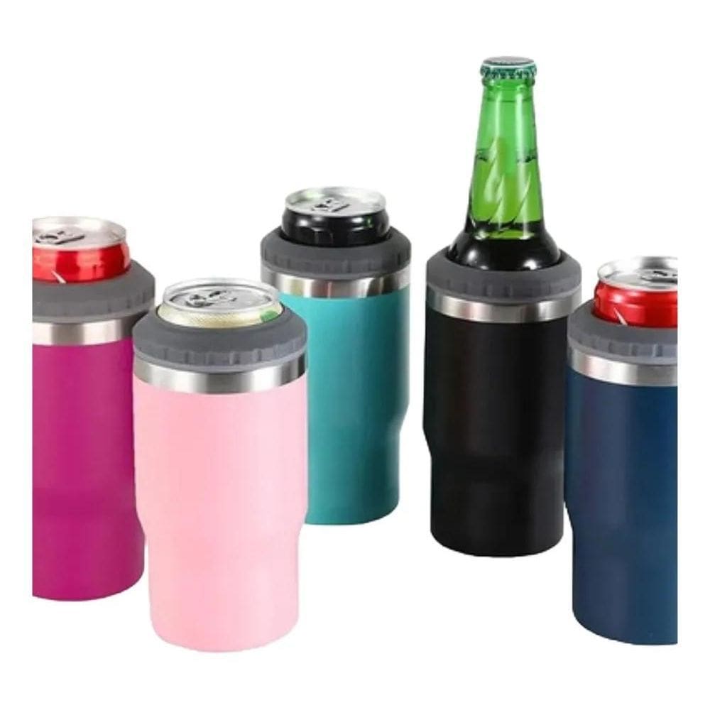 10X Copo Térmico Long Neck Cerveja Latinha Latão Litrinho I