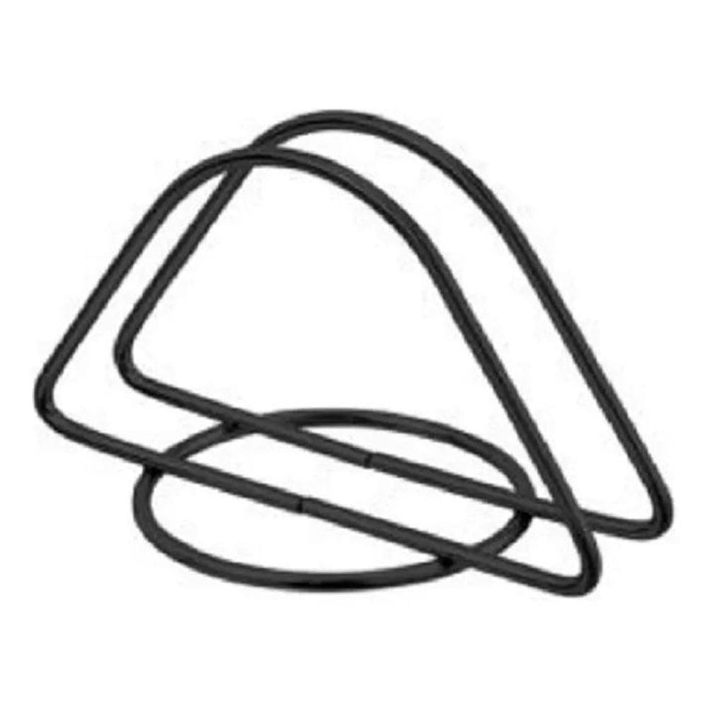 2X Porta Guardanapos Metal Aço De Suporte Mesa Passerini Cor