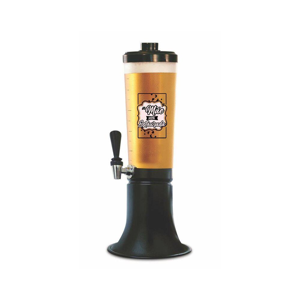 Torre Chopp Frases Diversas Doutor Beer 2L A Mãe Está