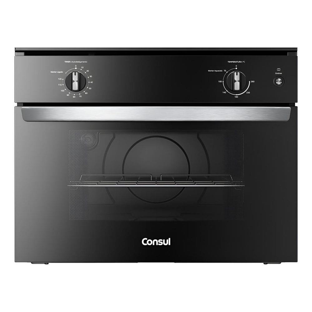 Forno Eletrico De Embutir 47L Grill Consul Cob47Bebna 220V