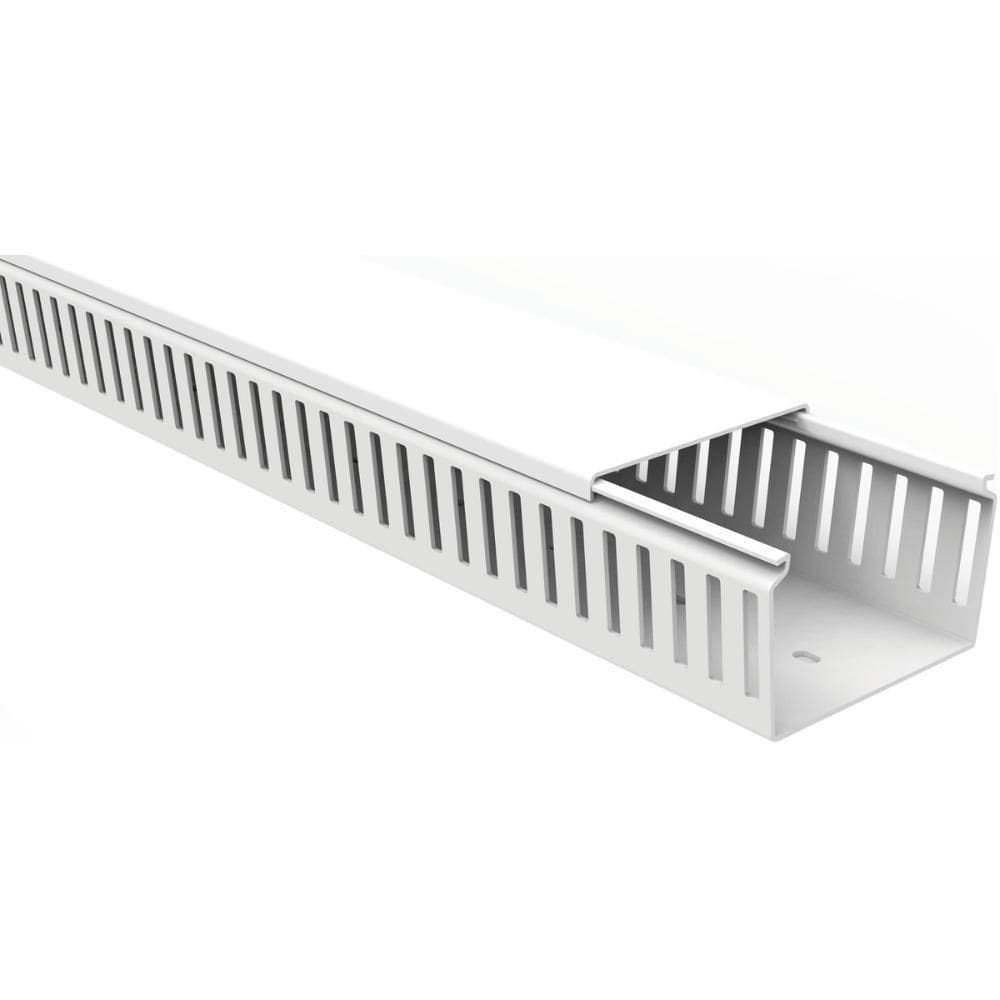 Canaleta Para Painel Tramontina Aberta Branca 80x50x2000 Mm