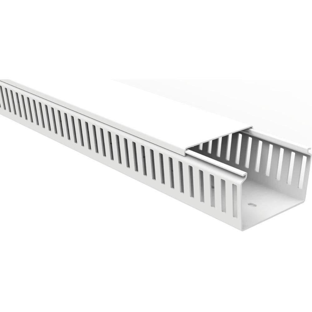 Canaleta Para Painel Tramontina Semiaberta Branca 80x50x2000 Mm