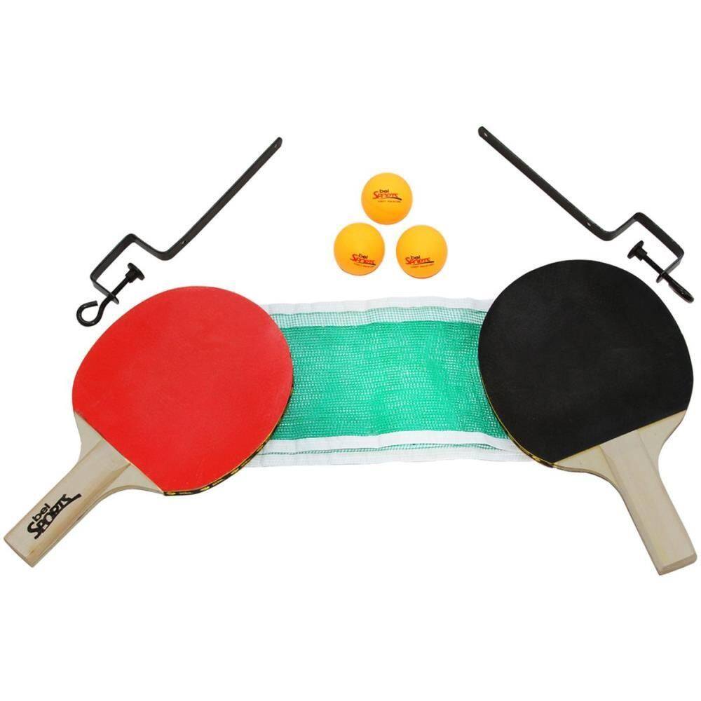 Raquete Para Ping Pong Kit C/ Raquete+3bolas+rede - Bel