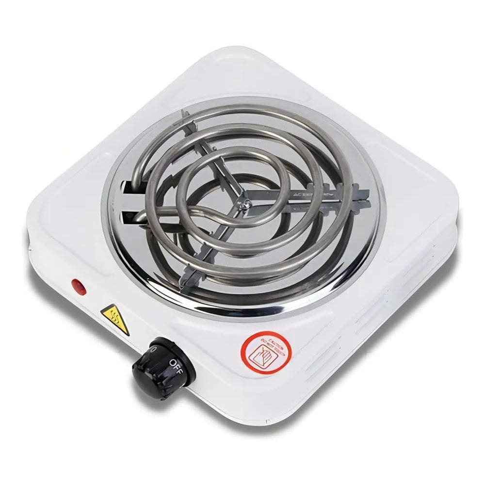10X Fogão Elétrico Portátil Fogareiro Cooktop 1 Boca Branco