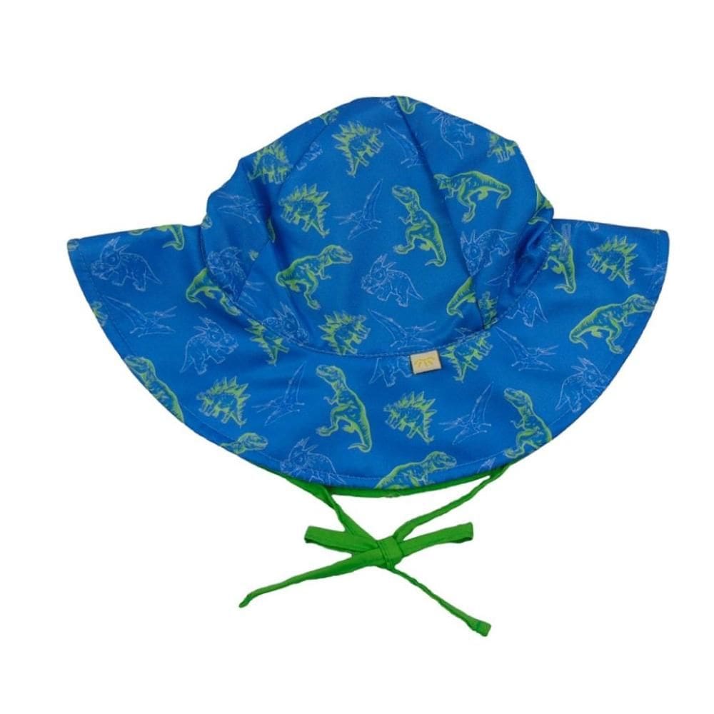 Chapeu de Praia Eco Kids Place Dino Dupla Face Colorido