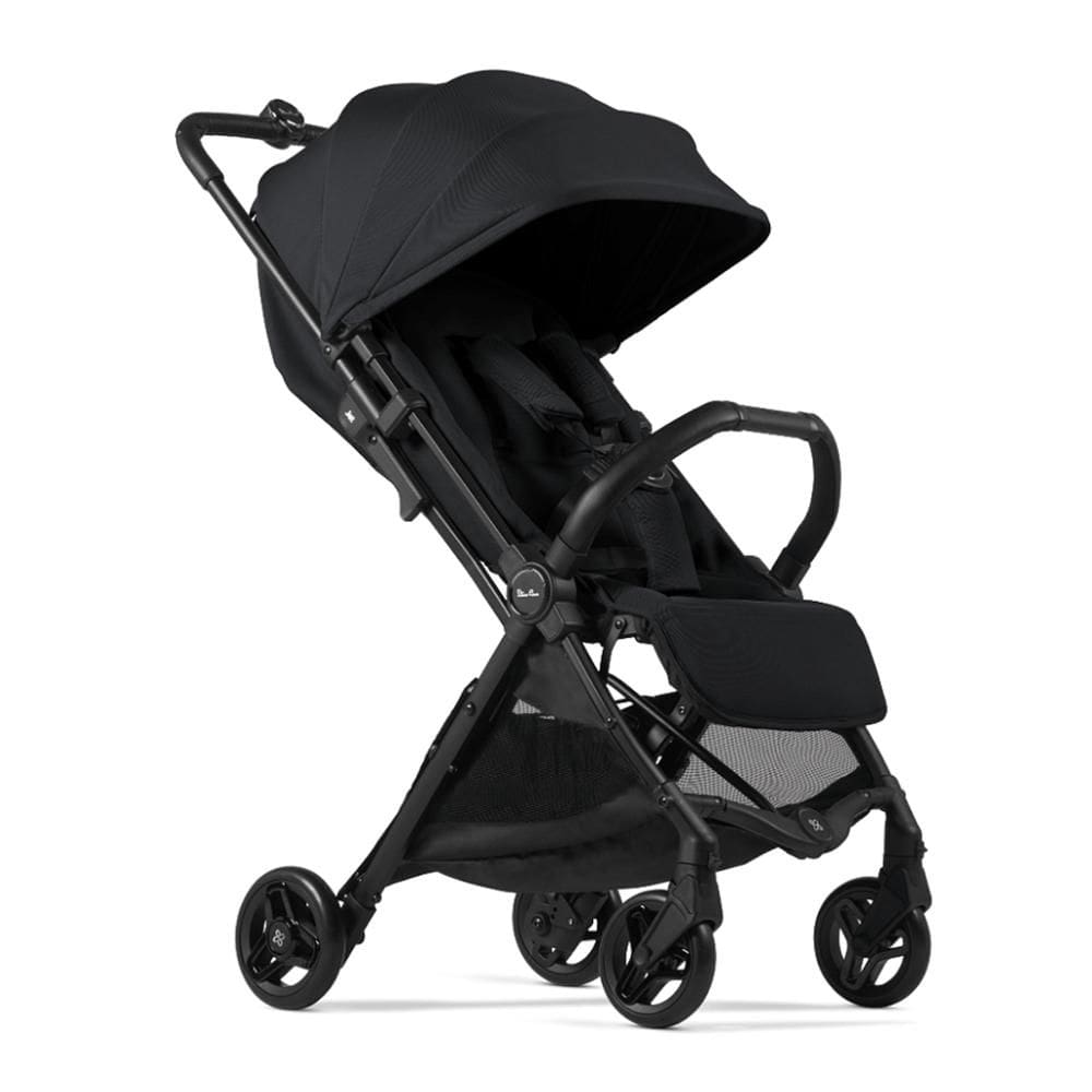Carrinho De Bebe Jet 5 Space Silver Cross Black